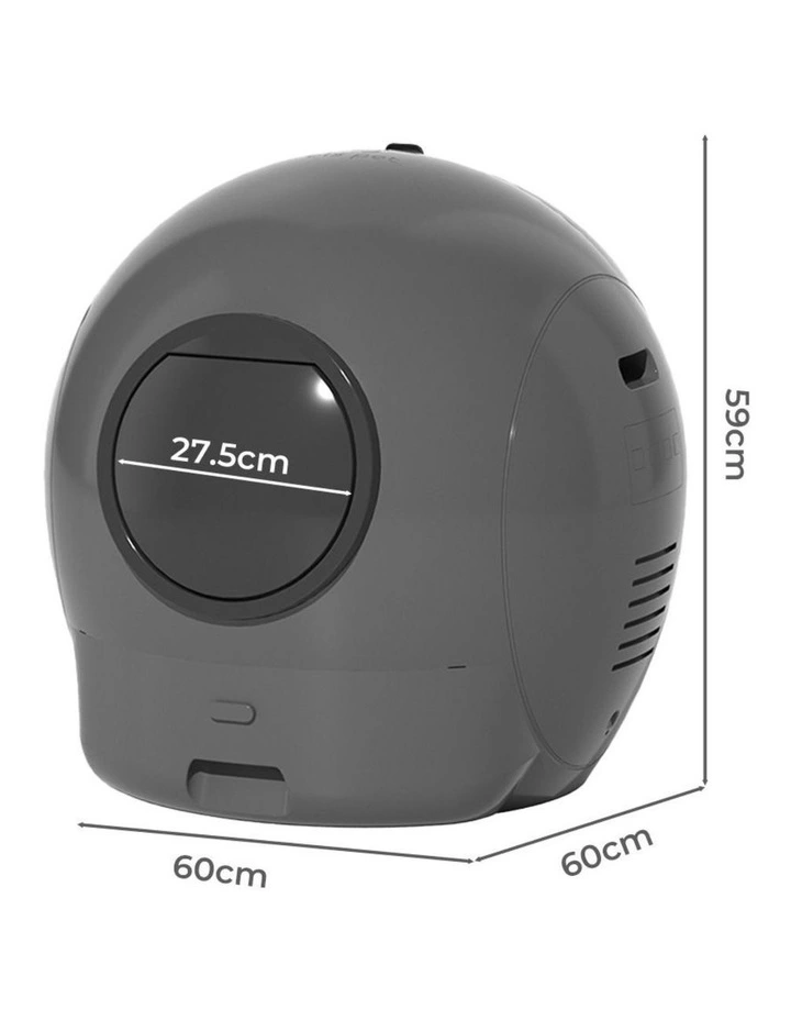 Pawz Automatic Cat Litter Box Large Self-Cleaning APP Control UV image 3