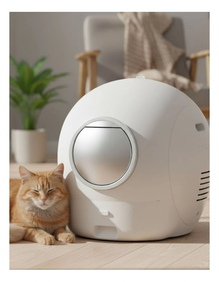 Pawz Self-Cleaning Cat Litter Box Large Smart APP Control Enclosed image 7
