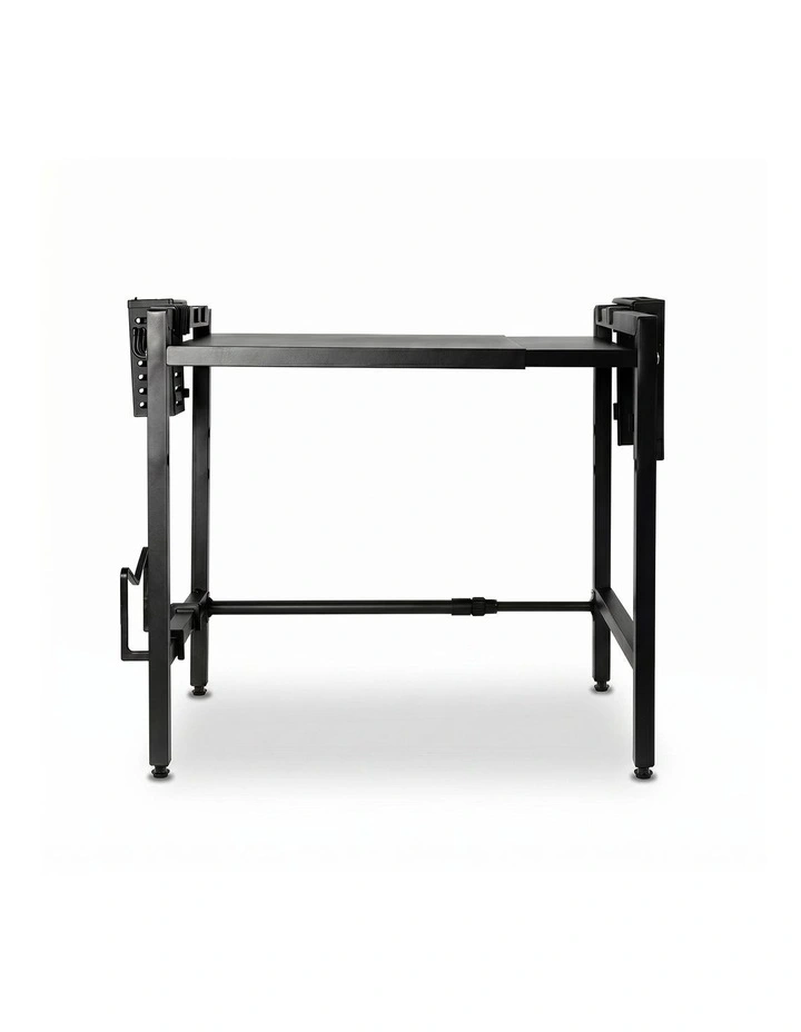 Toque Microwave Oven Rack Stand Adjustable Expandable Shelf Countertop Organizer image 1