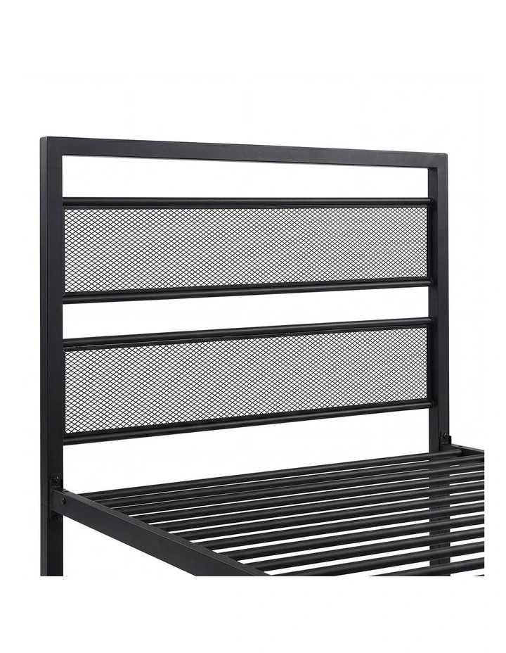 Levede Gaming Bed Frame Rotating TV Mount Storage Metal Single Bed 32in Bedroom image 4