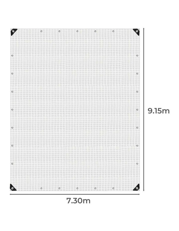 Manan Heavy Duty Tarp Tarpaulin 200GSM Waterproof Camping 7.3x9.15m image 3