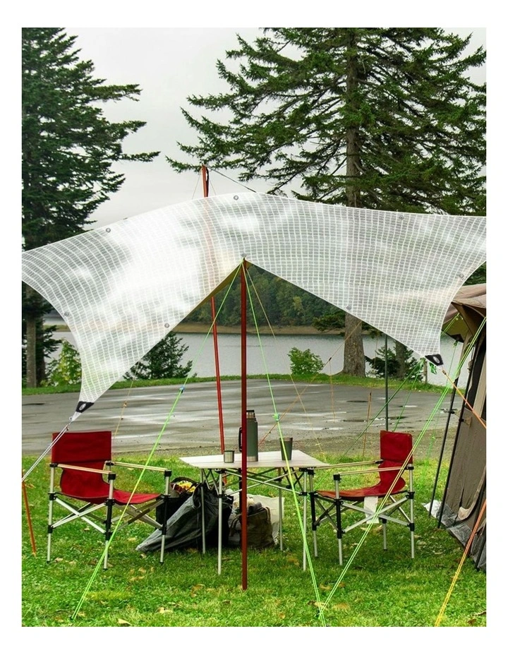 Manan Heavy Duty Tarp Tarpaulin 200GSM Waterproof Camping 7.3x9.15m image 7