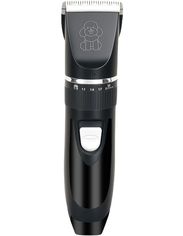 Pawz Pet Grooming Clipper Trimmer Cordless Rechargeable Black image 2