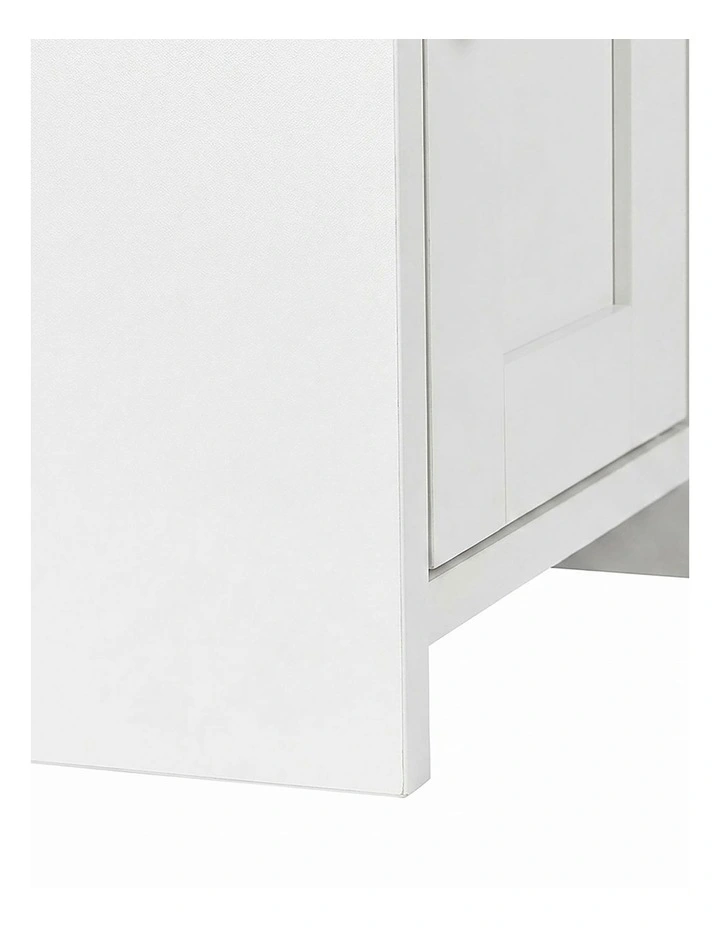 Levede Bathroom Cabinet Storage Slim Organiser Toilet Paper Storage 78.5cm White image 6