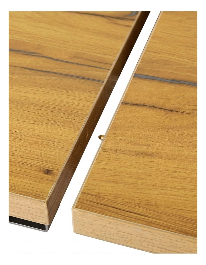 Levede Dining Table Extendable 120cm-160cm 6 People Rectangular Dining Room image 4