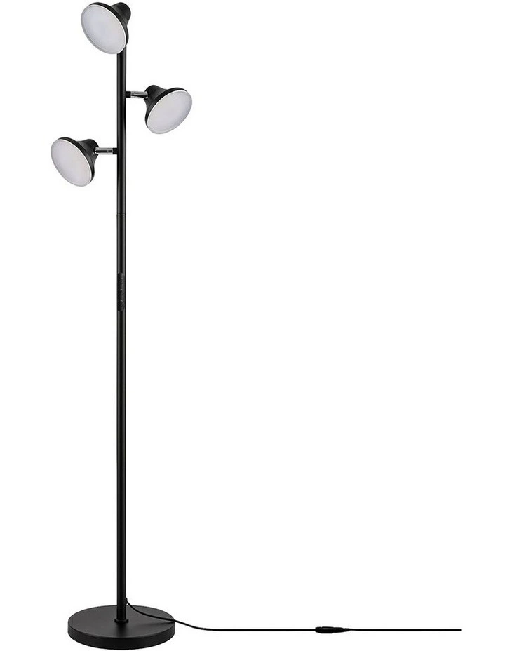 Emitto 3-Light LED Floor Lamp Dimmable Tree Lamp Remote Adjustable Living Room image 1