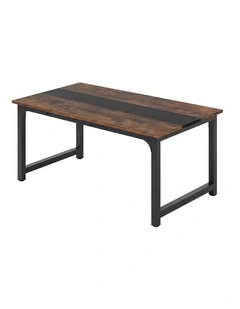 Levede Dining Table 4-6 Seater Industrial Rectangular 160cm Kitchen Restaurant