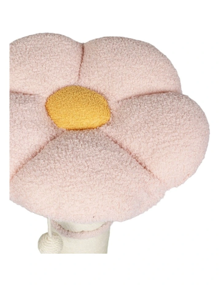 Pawz Flower Cat Tree Tower Sisal Scratching Post Pink 61.5cm image 4