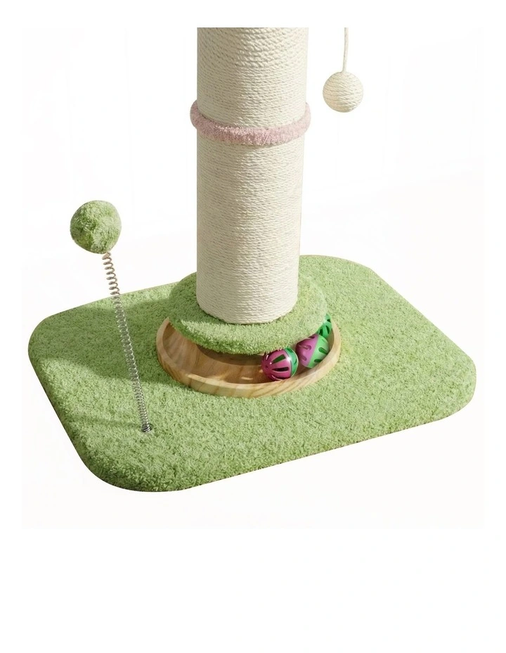 Pawz Flower Cat Tree Tower Sisal Scratching Post Pink 61.5cm image 5
