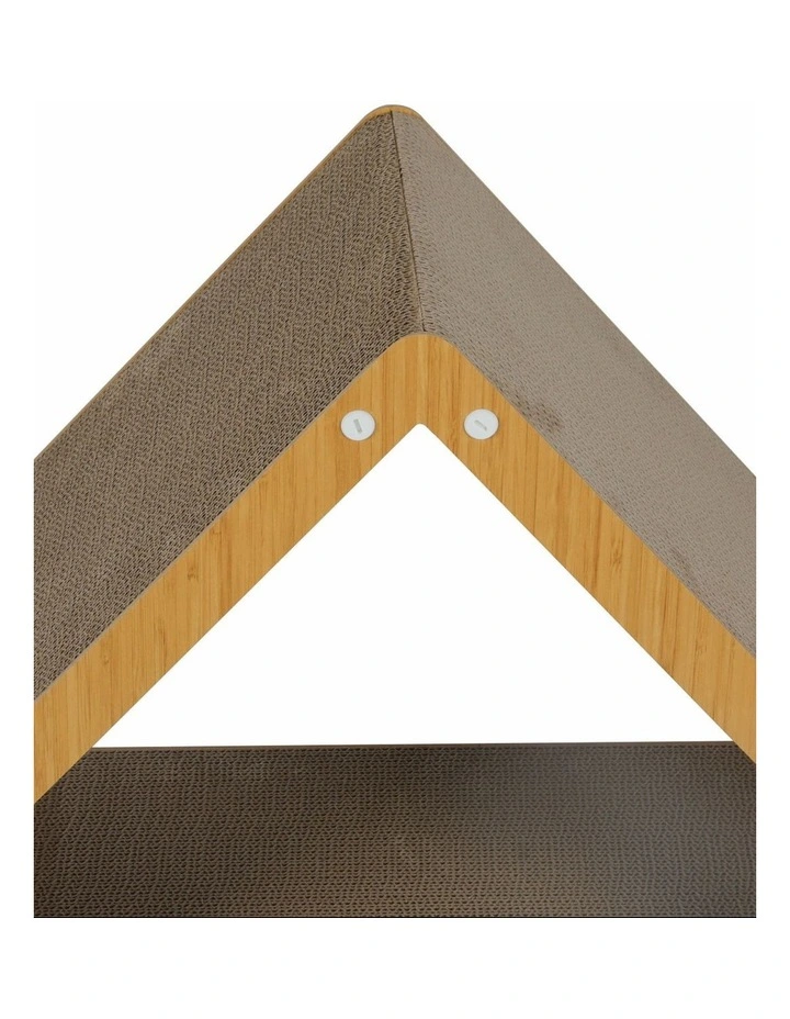 Pawz Cat Scratcher Board Bed Cardboard House Condo Recyclable image 6