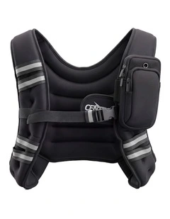 Centra 5.5kg Weighted Vest Adjustable Workout Weight Jacket Exercise Training