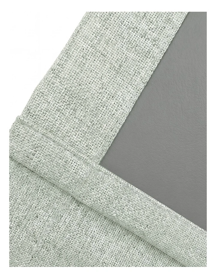 Marlow 2 Panels Blackout Curtains Linen Look Curtain Draperies Window Green image 4