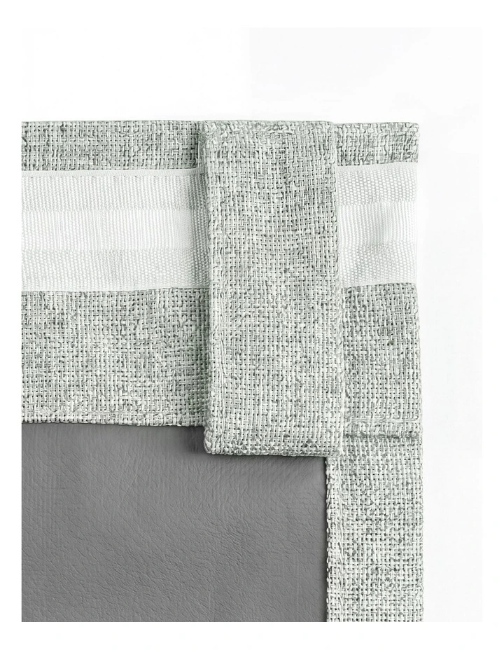 Marlow 2 Panels Blackout Curtains Linen Look Curtain Draperies Window Green image 6