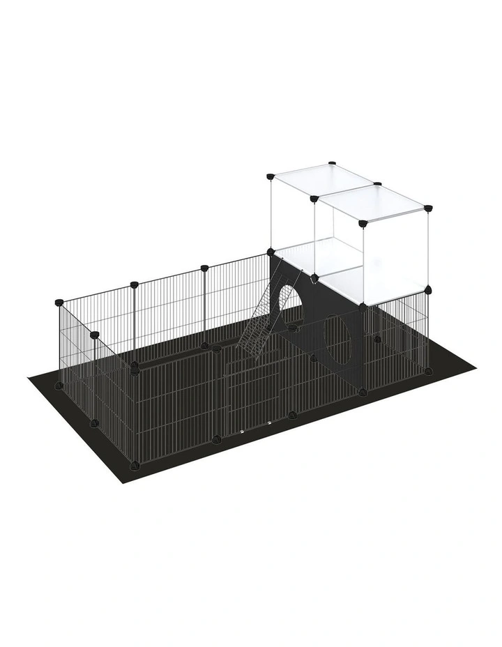 Pawz DIY Pet Playpen Small Animals Guinea Pig Cage 24 Panels image 1