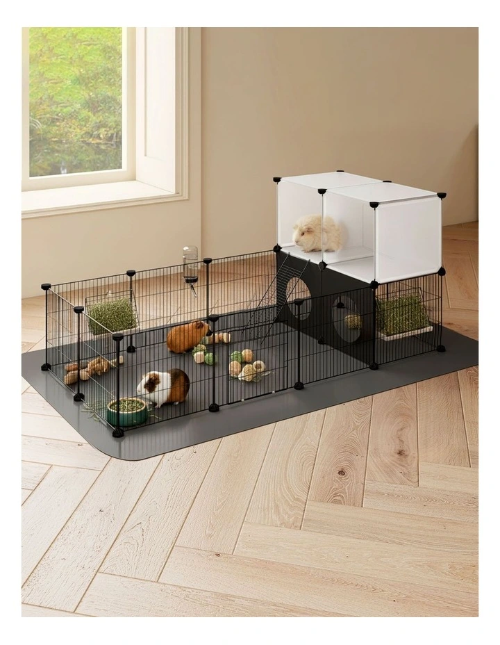 Pawz DIY Pet Playpen Small Animals Guinea Pig Cage 24 Panels image 7