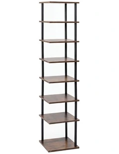 Levede Vertical Shoe Rack 8-Tier Space Saving Narrow Corner Organiser Storage