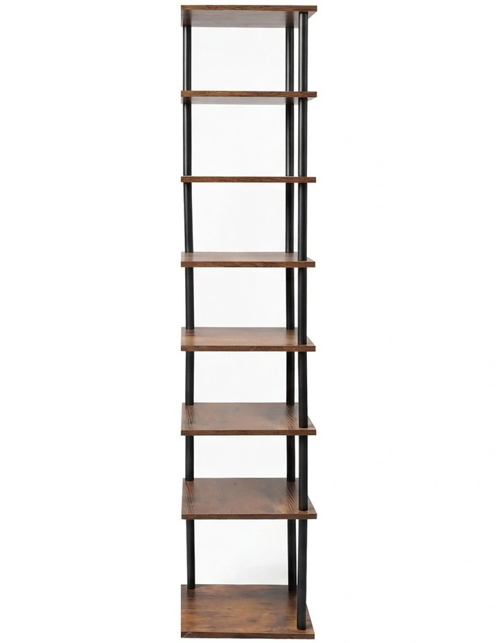 Levede Vertical Shoe Rack 8-Tier Space Saving Narrow Corner Organiser Storage image 2
