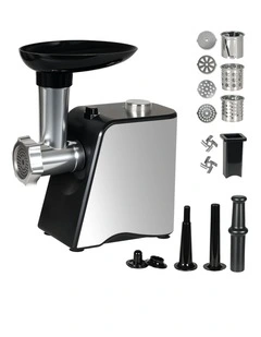 Spector  Electric Meat Grinder 2800W Sausage Stuffer Vegetable Slicer Kitchen