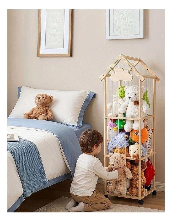 Levede Kids Toys Storage Tube Box Plush Doll Display Organiser 150cm x 40cm image 7