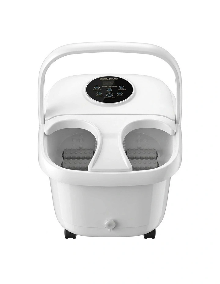 Spector Electric Foot Spa Massager Heated Bubble Foot Bath Pedicure Roller Spa image 2