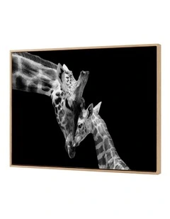 Yezi  Animal Wall Art Canvas Modern Abstract 80120cm Framed Artwork Home Decor