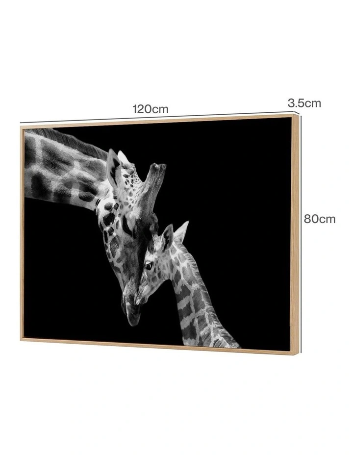 Yezi Animal Wall Art Canvas Modern Abstract 80120cm Framed Artwork Home Decor image 3