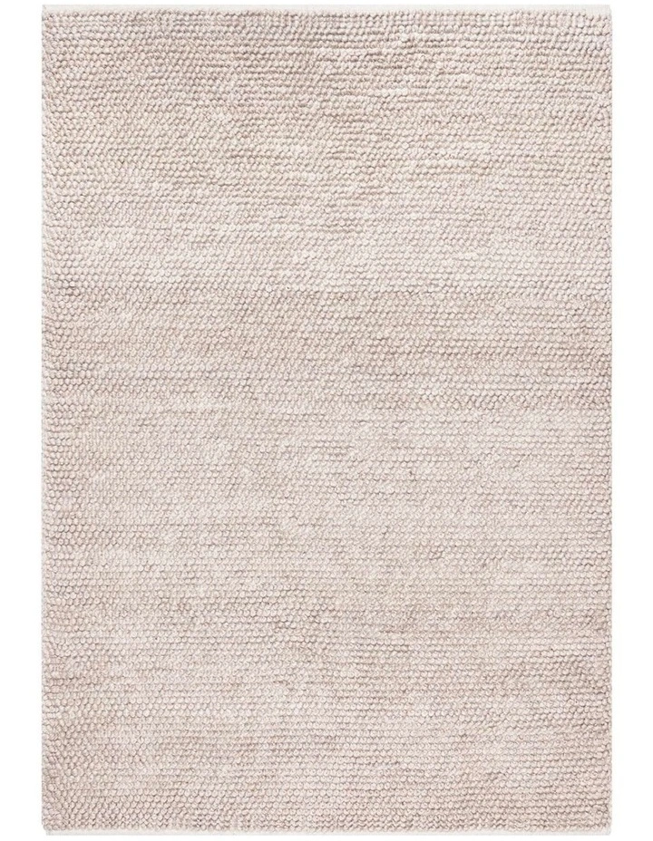MISS AMARA AMAIA LIGHT GREY LOOPED INDOOR OUTDOOR RUG image 1