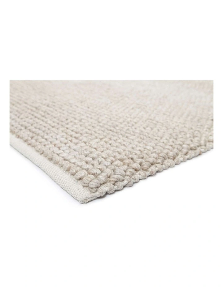 MISS AMARA AMAIA LIGHT GREY LOOPED INDOOR OUTDOOR RUG image 2