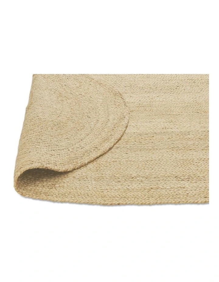 MISS AMARA AMBER NATURAL BRAIDED OVAL JUTE RUG image 3
