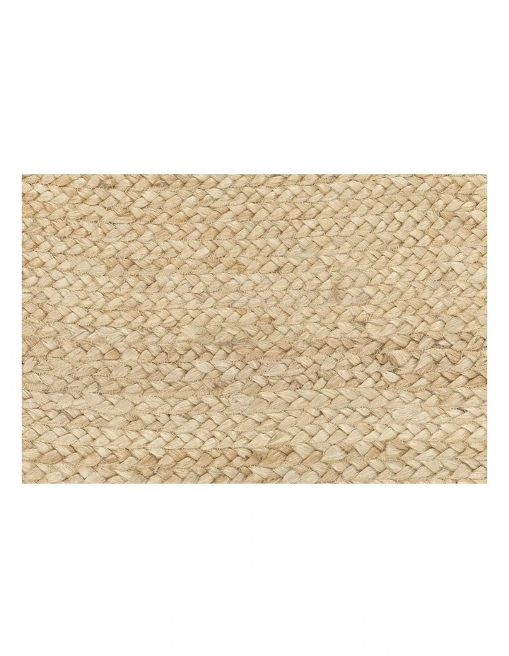 MISS AMARA AMBER NATURAL BRAIDED OVAL JUTE RUG image 4
