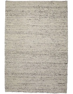 MISS AMARA AZIZAH MARBLE GREY LOOPED WOOL RUG