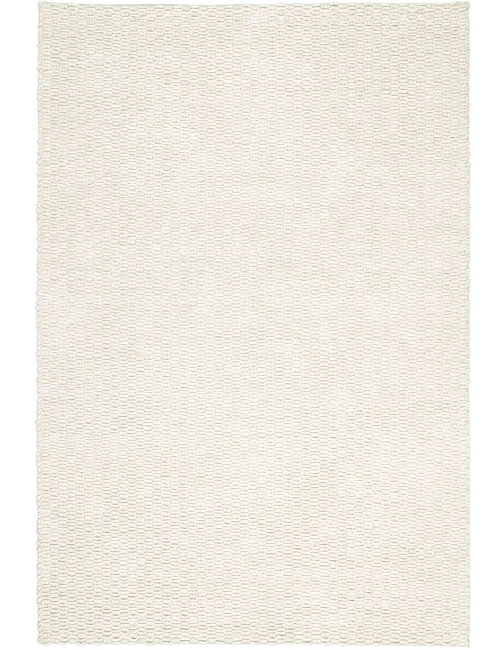 MISS AMARA BAMBI IVORY CHUNKY WOOL RUG image 1