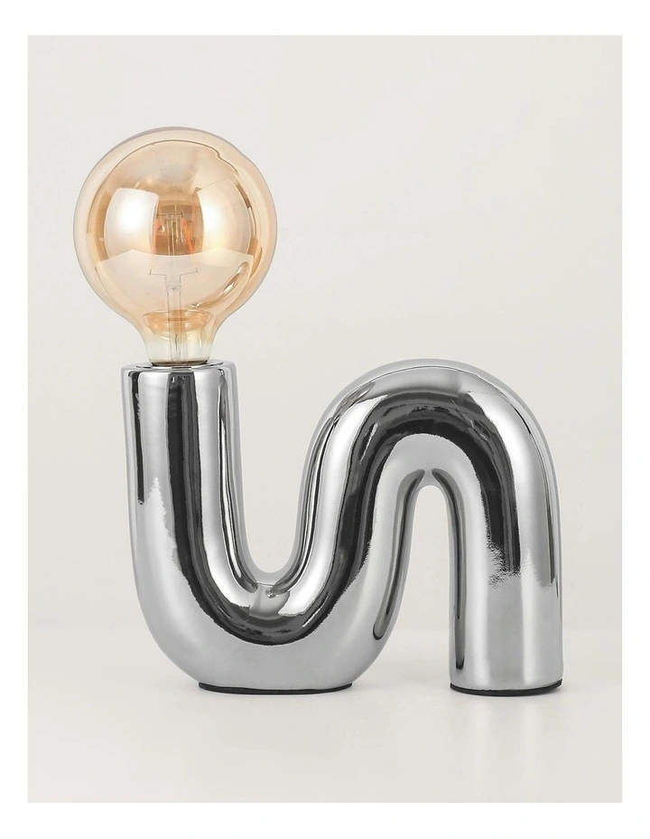 Millie Table Lamp Chrome image 4