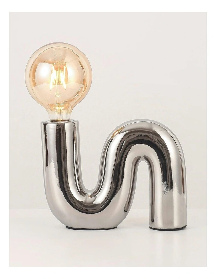 Millie Table Lamp Chrome image 5