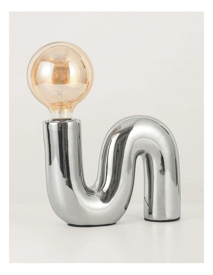 Millie Table Lamp Chrome image 6