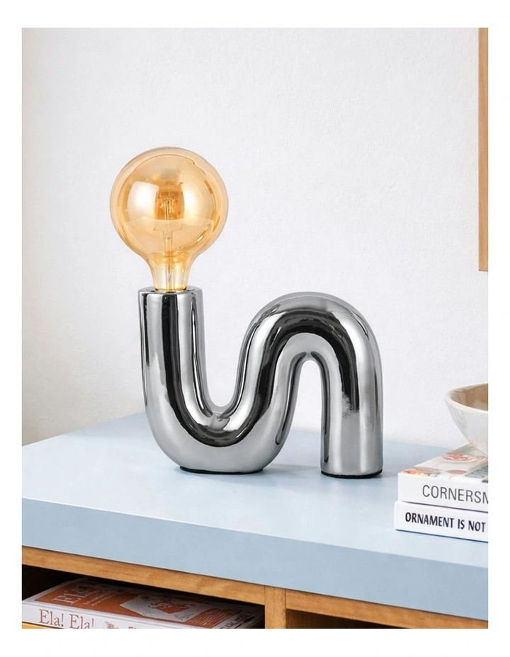 Millie Table Lamp Chrome image 7