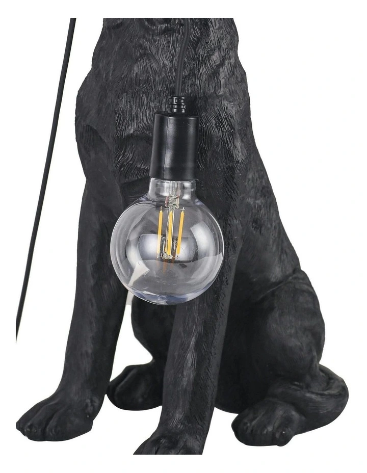 Golden Retriever LED Table Lamp Black image 3