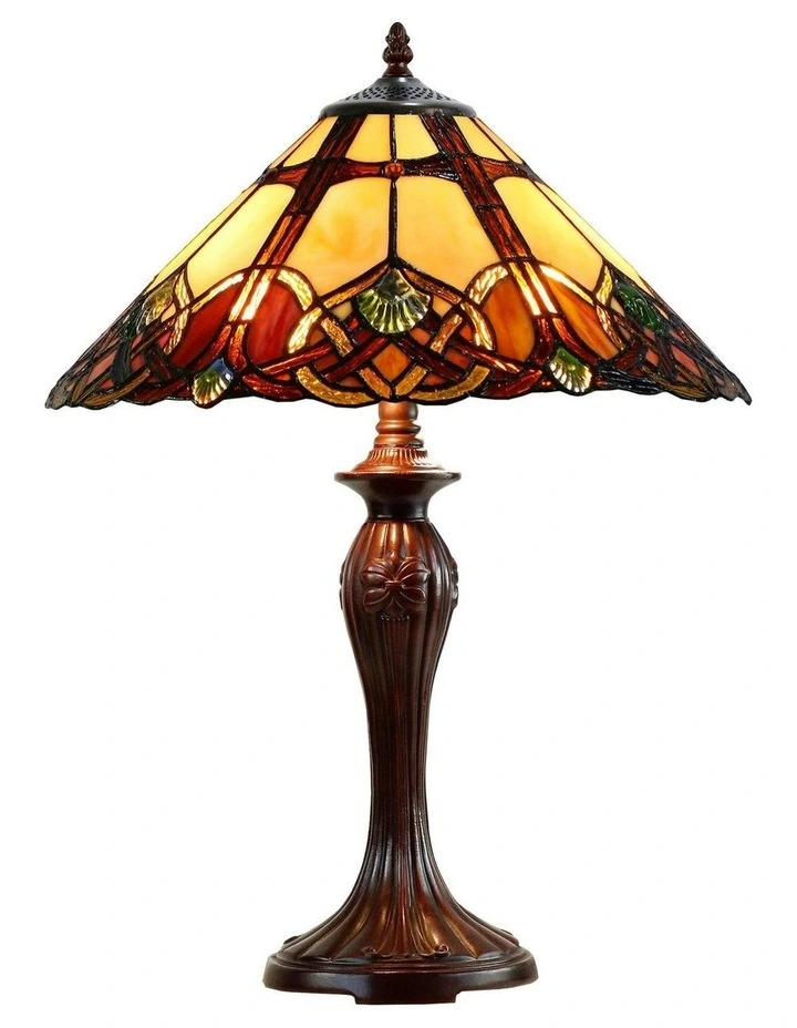 Sunset Large Tiffany Table Lamp image 1