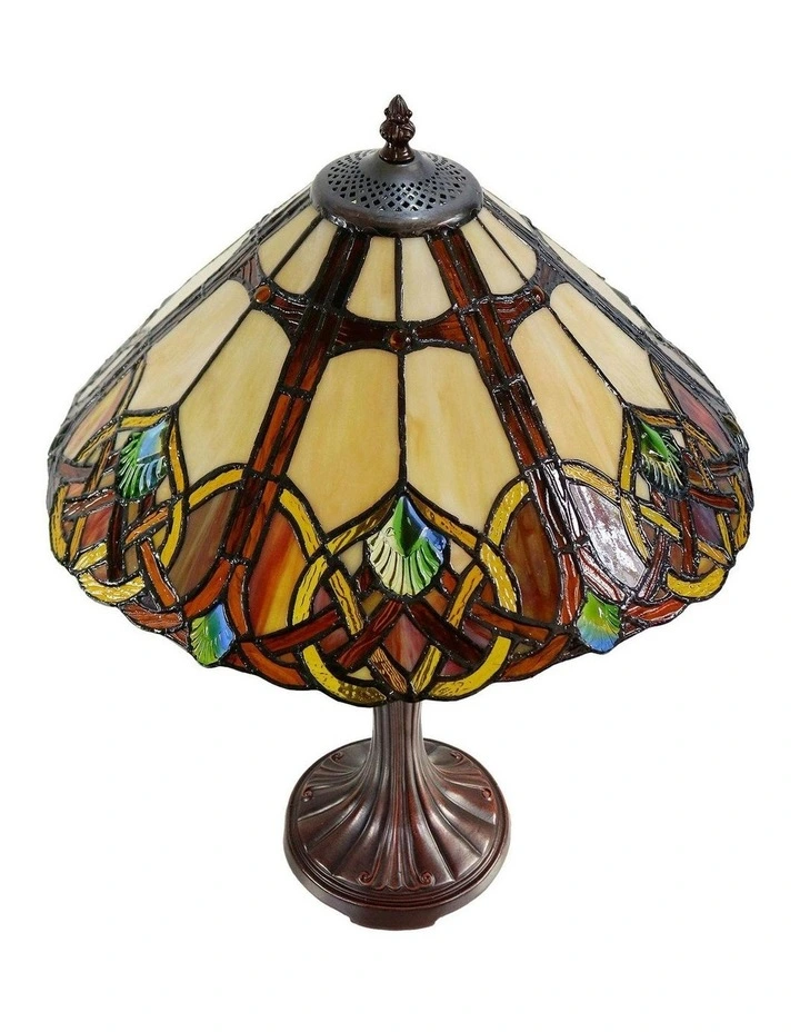 Sunset Large Tiffany Table Lamp image 3