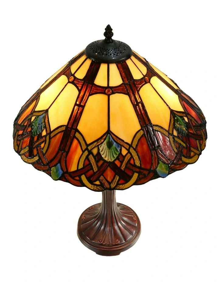 Sunset Large Tiffany Table Lamp image 4