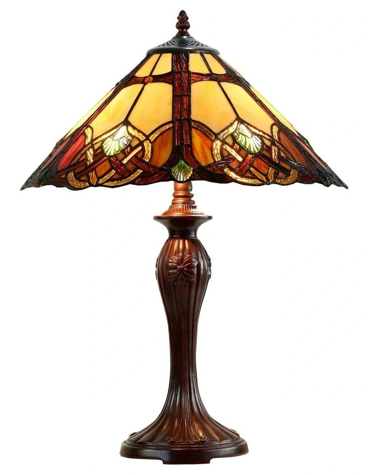 Sunset Large Tiffany Table Lamp image 5