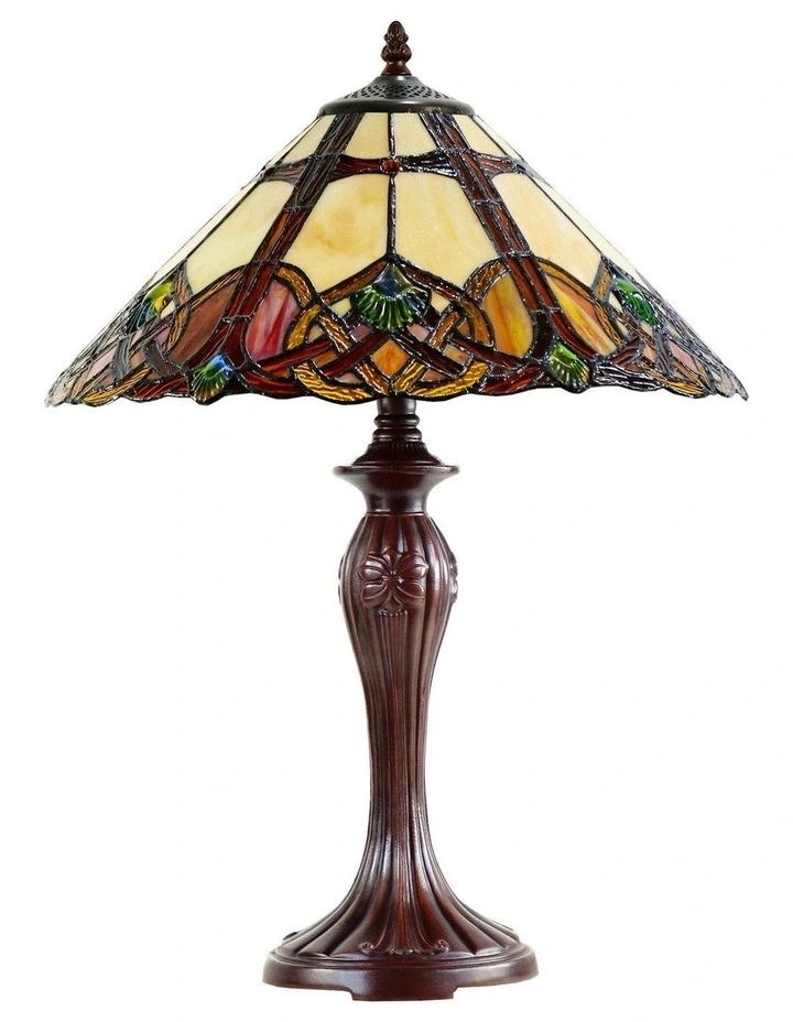 Sunset Large Tiffany Table Lamp image 7