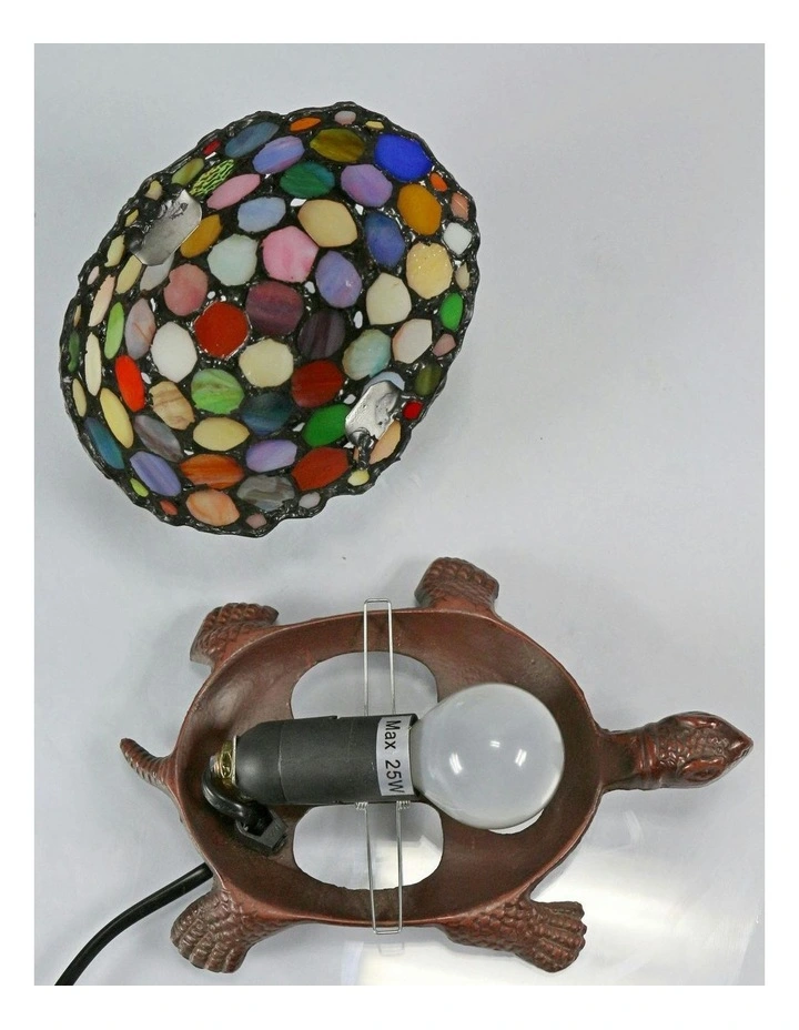 Tortoise Tiffany Table Lamp image 2