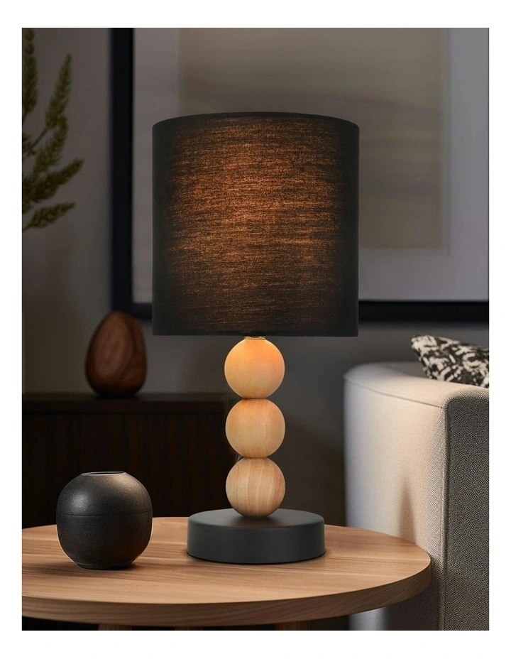 Cara Table Lamp Black image 3