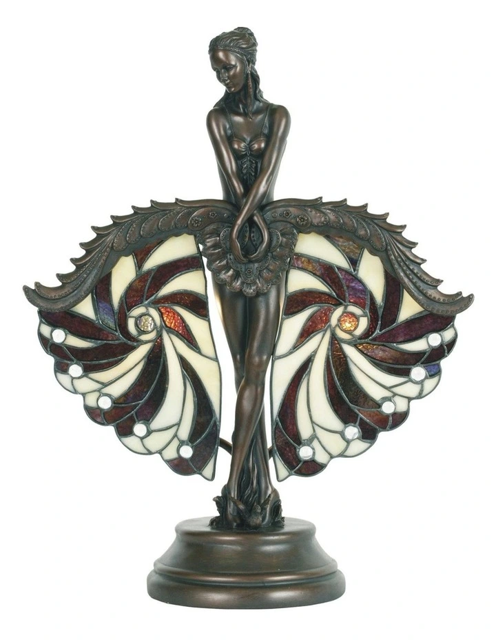 Showgirl Tiffany Table Lamp image 1