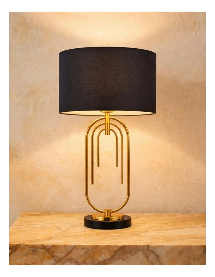 Fleur Table Lamp-Black image 2