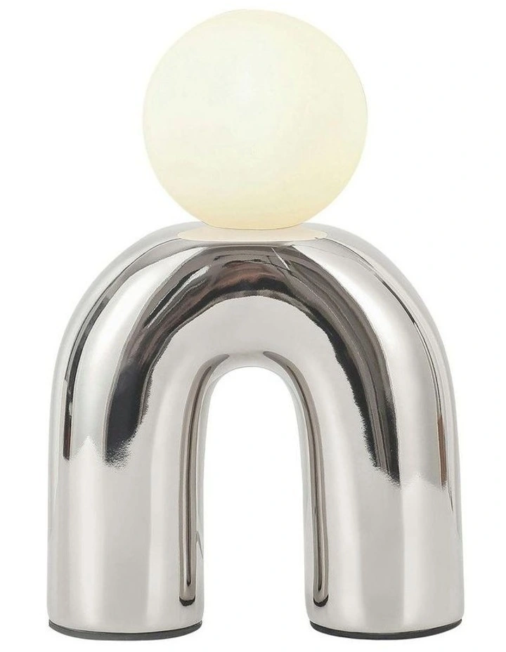 Mila Table Lamp Chrome image 2