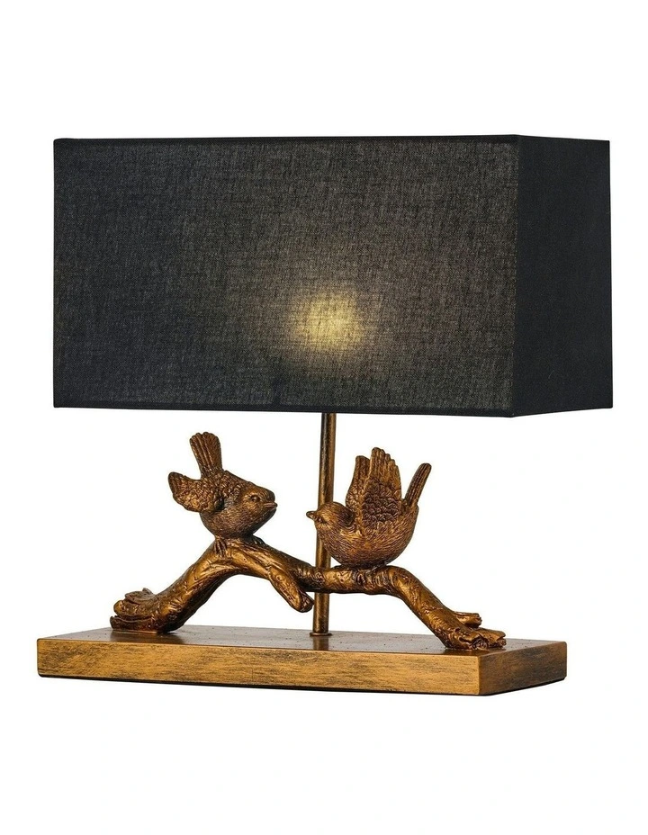 Birds On Branch LED Table Lamp image 1