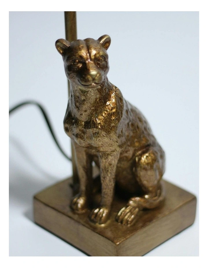 Cheetah Sitting Table Lamp -Copper image 2