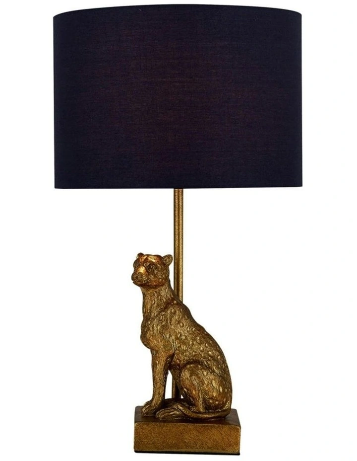 Cheetah Sitting Table Lamp -Copper image 3